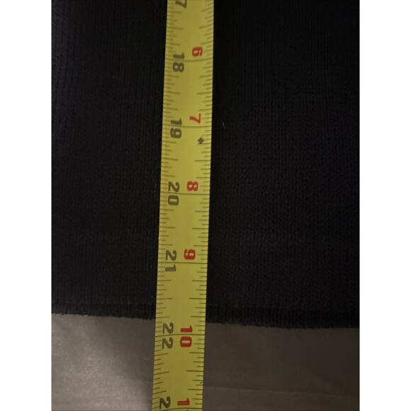 Vtg St John 2pc Skirt Suit Navy Braided Knit, Gold Button Front Jacket Size 0/2 - Picture 14 of 16